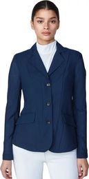 Yagya Reitjacke aus Strick mit Mesh-Gewebe für Damen in Blau Größe XS – Bild 1 von 1