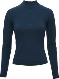Produktbild von Yagya Reitshirt Half Zip für Damen in Blau Grösse XXL