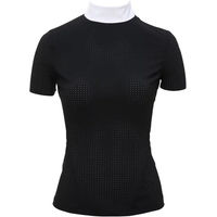Produktbild von Yagya Timeless Reitshirt aus Mesh für Damen in Schwarz Größe 2XS