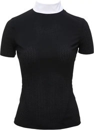 Yagya Timeless Reitshirt aus Mesh für Damen in Schwarz XXL – Bild 1 von 1