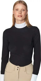 Produktbild von Yagya Timeless Reitshirt für Damen in Schwarz XXL