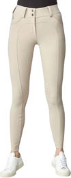 Yagya Turnierhose Full Grip Compression Performance Reithose für Damen in Beige Größe S – Bild 1 von 1