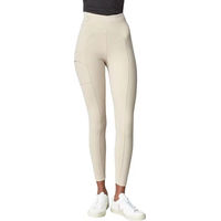 Produktbild von Yagya Turnierhose Full Grip Compression Pull-On Reithose für Damen in Beige Größe S