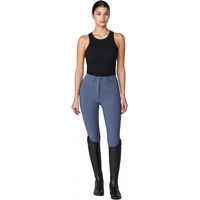 Produktbild von Yagya Turnierhose Mid Grip Compression High-Rise Reithose für Damen in Blau Größe S