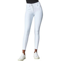 Produktbild von Yagya Turnierhose Mid Grip Compression Performance für Damen in Weiß Größe M