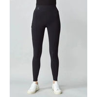Produktbild von Yagya Turnierhose Mid Grip Compression Pull-On Reithose für Damen in Schwarz Größe S