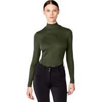 Produktbild von Yagya Wooltech Basisschicht Damen aus Wolle Grün 2XS