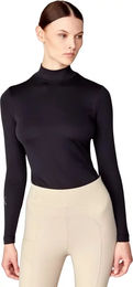 Produktbild von Yagya Wooltech Basisschicht Damen Winter Baselayer aus Wolle Schwarz Größe M