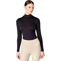 Produktbild von Yagya Wooltech Basisschicht Damen Winterwolle Schwarz Größe S