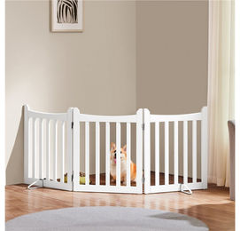 Yaheetech Hund Freigehege Faltbares Schutzgitter mit 2 Stützfüßen 152 x 60,5 cm – Bild 1 von 2