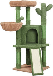 Yaheetech Kratzbaum für Katzen mit Sisal 106,5 cm Höhe für kleine und mittlere Katzen – Bild 1 von 5