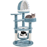 Produktbild von Yaheetech Kratzbaum Ozean Design Katzenbaum mit Hängematte in Quallenform