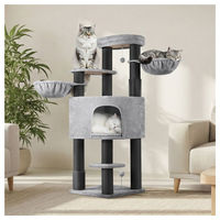 Produktbild von Yaheetech Kratzbaum XXL 160 cm mit Höhle Liegemulde und Plüschball für Katzen