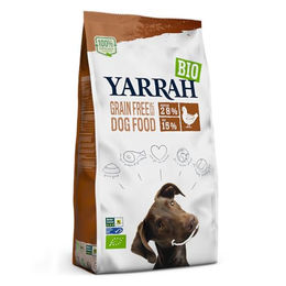 Yarrah Bio Hund Trockenfutter Adult Getreidefrei Huhn und Fisch 2 kg - 2 kg – Bild 1 von 6