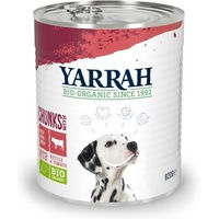 Produktbild von Yarrah Bio Hundefutter Adult Rind Stückchen in Sauce 6x820 g - 6 x 820 g