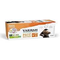 Produktbild von Yarrah Bio Hundefutter Multipack Paté Huhn Truthahn Rind 8 x 100 g