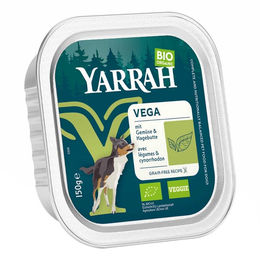 Yarrah Bio Hundefutter Vega Adult Stückchen in Soße Vegan Getreidefrei 150g - 6 x 150 g – Bild 1 von 3