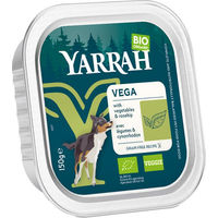 Produktbild von Yarrah Bio Hundefutter Vega Stückchen in Soße mit Hagebutten Adult 12x 150 g