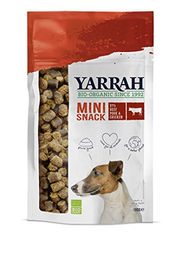 Yarrah Bio Hundesnack Mini Bites Rind und Schwein 100 g - 3 x 100 g – Bild 1 von 10