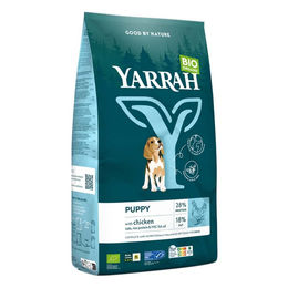 Yarrah Bio Hundetrockenfutter Huhn für Welpen 2 kg - 4 x 2 kg – Bild 1 von 7