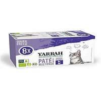 Produktbild von Yarrah Bio Katzen Nassfutter Pastete Huhn und Truthahn Getreidefrei 8 x 100 g - 8 x 100 g