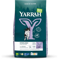 Produktbild von Yarrah Bio Katzen Trockenfutter Huhn für erwachsene Katzen 700 g - 700 g