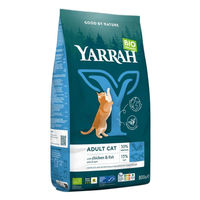 Produktbild von Yarrah Bio Katzenfutter Adult Fisch und Huhn 800g - 800 g