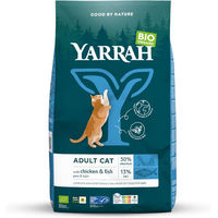 Produktbild von Yarrah Bio Katzenfutter mit Bio-Huhn und Fisch für erwachsene Katzen 10 kg - 10 kg