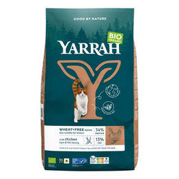 Yarrah Bio Katzenfutter Trockenfutter Getreidefrei mit Huhn und Fisch 2,4kg - 2,4 kg – Bild 1 von 12