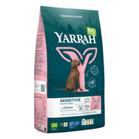 Produktbild von Yarrah Bio Sensitive Trockenfutter für Hunde Adult Huhn und Reis 2 kg - 4 x 2 kg
