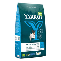 Yarrah Bio Trockenfutter mit Huhn für kleine Hunde ohne Farb- und Aromastoffe 2 kg - 4 x 2 kg – Bild 1 von 7