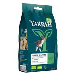 Yarrah Bio Vegetarische Hundekekse Veganer Belohnungssnack für kleine Hunde 250g - 250 g – Bild 1 von 3