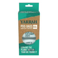 Produktbild von YARRAH Hundekotbeutel kompostierbar grün 60 Stück - 60 Stk.