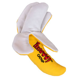 Yeowww! Katzenspielzeug Chicata Banana geschält aus Bio-Baumwolle mit Katzenminze, Gelb – Bild 1 von 6