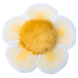 Yeowww! Katzenspielzeug Daisys Flower Tops aus Plüsch mit Bio-Catnip in Weiß und Gelb – Bild 1 von 2