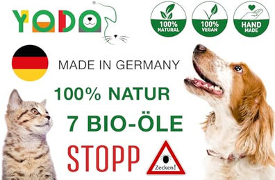 YODO Zeckenschreck Natürliches Zeckenöl für Hunde mit Bio-Ölen 30ml - 30 ml – Bild 1 von 2