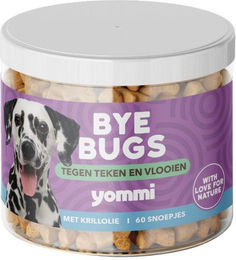Yommi Bye Bugs Natürliche Kausnacks gegen Zecken und Flöhe für Hunde – Bild 1 von 1