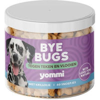 Produktbild von Yommi Bye Bugs Natürliche Kausnacks gegen Zecken und Flöhe für Hunde