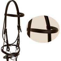 Produktbild von York Anisa Leder Zaumzeug für Ponys in Schwarz