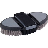 Produktbild von York Axel Flexible Pferdebürste Grau Schwarz