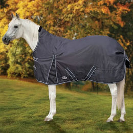 Produktbild von York Calista Outdoor-Decke für Pferde in Schwarz und Grau