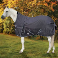 Produktbild von York Calista Outdoor-Decke für Pferde in Schwarz und Grau