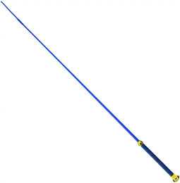 Produktbild von York Dressurreitpeitsche Gold Blau