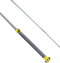 Produktbild von York Dressurreitpeitsche Gold Grau
