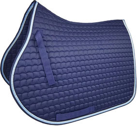 Produktbild von York Dressursattelpad für Pferde aus Polyester in Blau Full