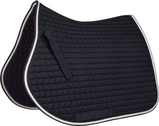 Produktbild von York Dressursattelpad für Pferde aus Polyester in Schwarz Full