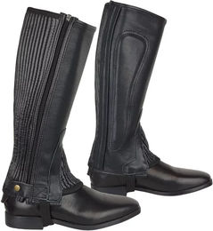 York Emin Reitstiefel aus Leder für Kinder in Schwarz Größe 40/35 – Bild 1 von 1