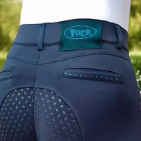 Produktbild von York Evianna Reithose für Damen mit Vollgrip in Blau Größe 38