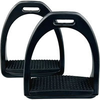 Produktbild von York Evo Reitsteigbügel aus Kunststoff Schwarz 10 cm