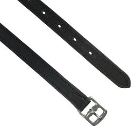 York Exclusive Leder Steigbügel für Pferde in Schwarz – Bild 1 von 1